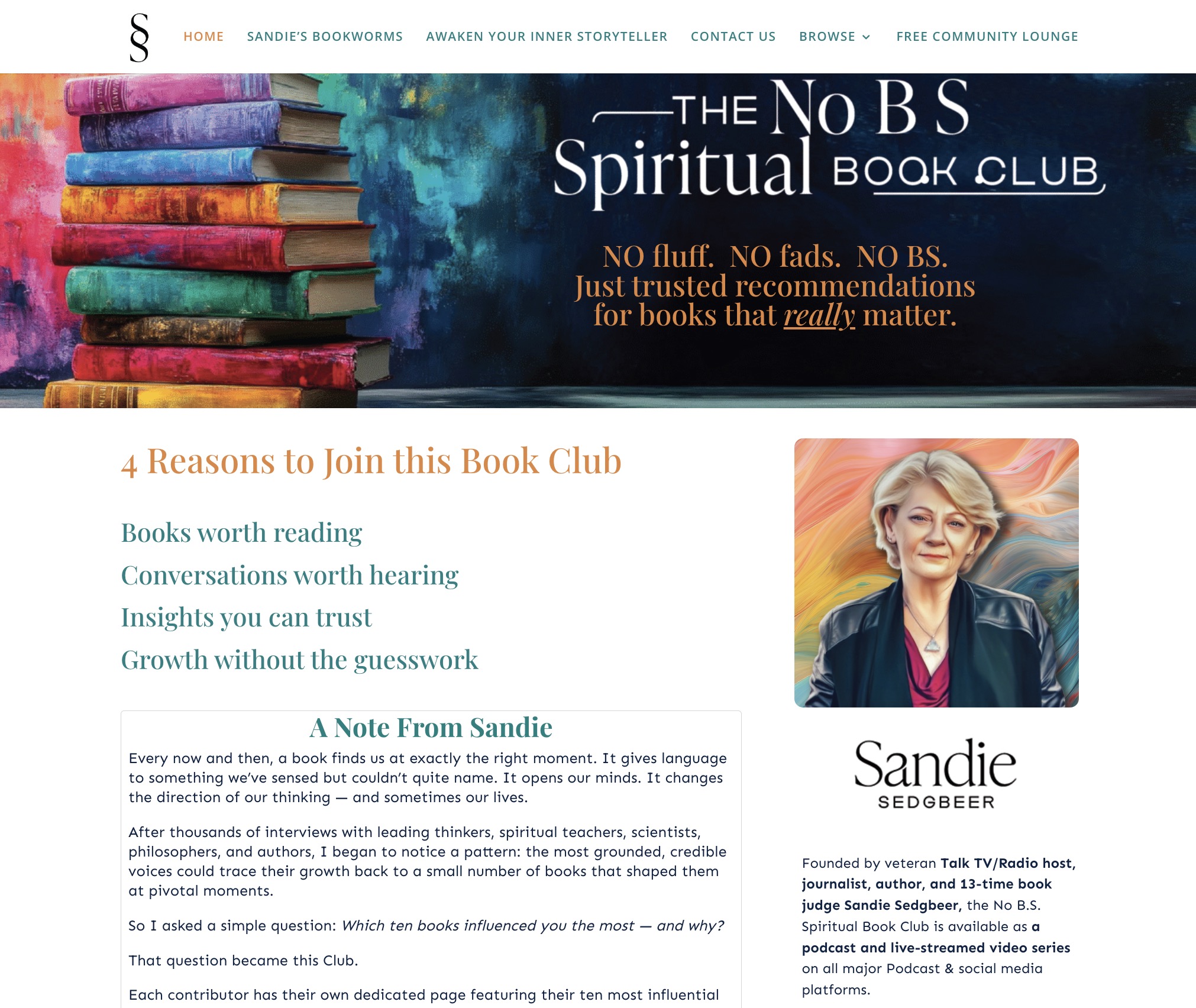 The No BS Spiritual Book Club thumbnail